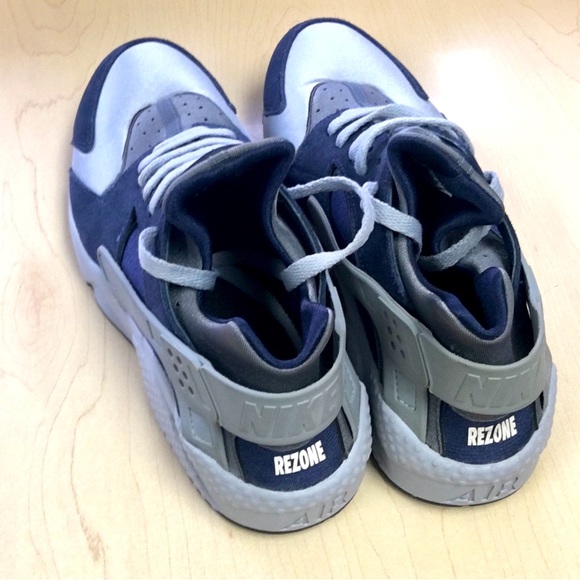 Nike Huarache Mens size 10 Blue & Grey - Picture 3 of 12